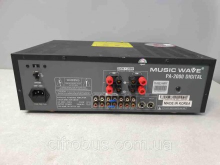 Трансляційний підсилювач потужності Music Wave PA-2000
Вихідна потужність: 60 Вт. . фото 3