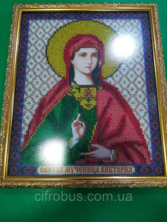 Икона Б/У Икона бисером. Киев. фото 1