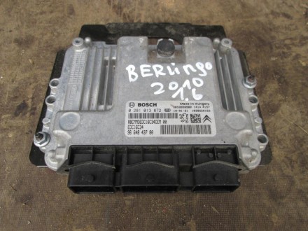  ЭБУ электронный блок управления двигателем Peugeot Partner 1.6 hdi (Пежо Партне. . фото 9