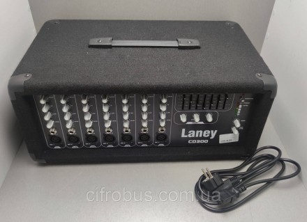 Laney CD300 Активний мікшерний пульт
Хай що було завдання, легкий і функціональн. . фото 2