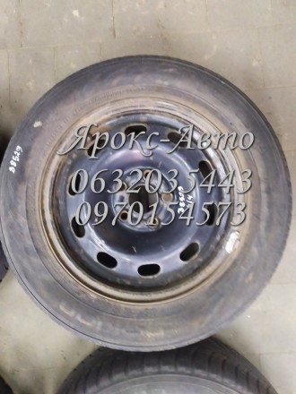 Комплект дисков стальных с резиной R14 14*6/5*100/38/57.1 VW GOLF IV 97-03 NOKIA. . фото 3