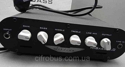 Ashdown MiBass 2.0 — підсилювач для бас гітари типу голова. Потужність RMS стано. . фото 5