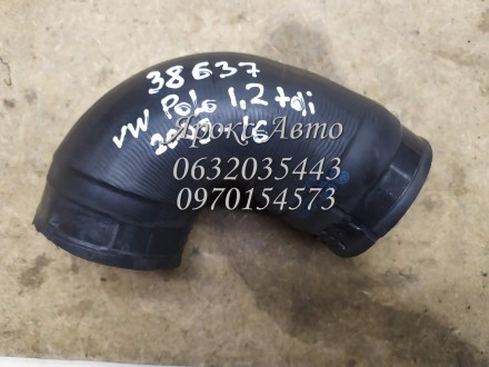 Патрубок интеркуллера VW Polo 1.2tdi 2009-2016 000038637. . фото 2