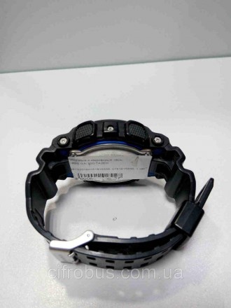 Цей кварцовий годинник із популярної лінійки G-Shock має чорний протиударний кор. . фото 3