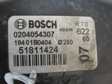  Вакуумный усилитель тормозов Fiat Doblo (Фиат Добло) 2012 г.в. Производитель: B. . фото 4