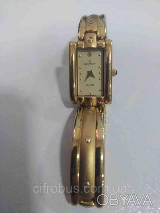 Кварцовий наручний годинник, жіночий, аналоговий, корпус зі сталі, водонепроникн. . фото 1
