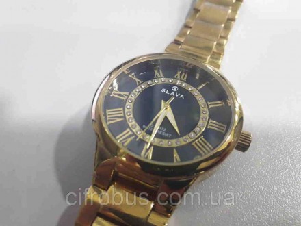 Женские наручные часы SLAVA SL10118 с колассическим циферблатом и кварцевым меха. . фото 3