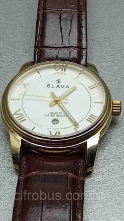 Наручные часы Slava 10128 с кварцеым механизмом
Точность хода +-15 сек/мес, моде. . фото 4