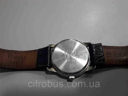 кварцевые наручные часы, мужские, 
аналоговые, латунный корпус, браслет: кожа
Вн. . фото 4