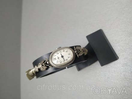 Годинник Луч жіночий. Часовий механізм: механіка; матеріал корпусу: метал; скло:. . фото 1