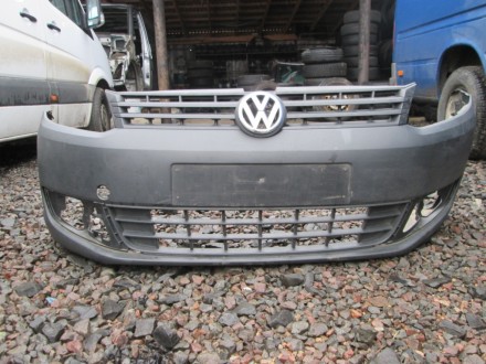  Передний бампер Volkswagen Caddy (Фольксваген Кадди) 2013 г.в. Б/у, оригинал, в. . фото 8