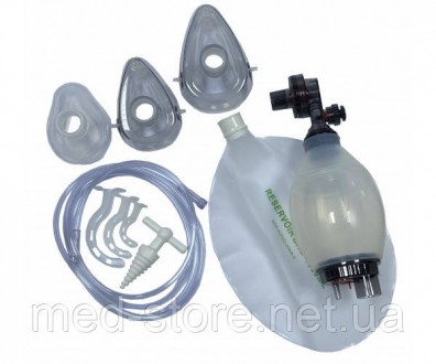 Призначення:
Ручний апарат для штучної вентиляції легень, що застосовується до п. . фото 4