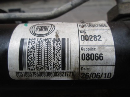  Б/у рулевая рейка Fiat Doblo 1.3 (Фиат Добло) 2012 г.в. Оригинал, в хорошем сос. . фото 5