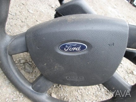  Подушка безопасности водителя в руль Форд Транзит 2010 г.в. Б/у, оригинал, в хо. . фото 1