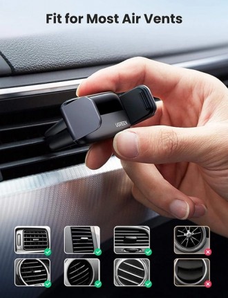 Автомобільний мінітримач для телефону UGREEN - максимальну зручність і безпеку в. . фото 6