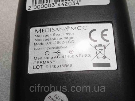 Medisana CF-2602-LCD
Внимание! Комісійний товар. Уточнюйте наявність і комплекта. . фото 4