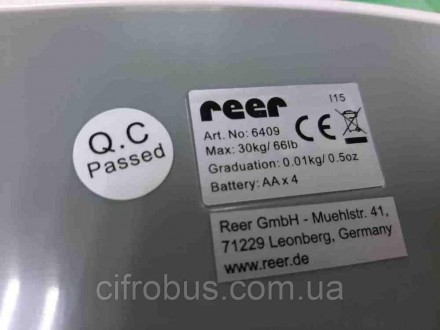 Детские весы Б/У Reer 6409. Киев. фото 1 Детские весы Б/У Reer 6409. Киев. фото 1