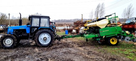 Сівалка просапна John Deere 2126 8-ми рядкова пневматична
Причіпна, потужність . . фото 5