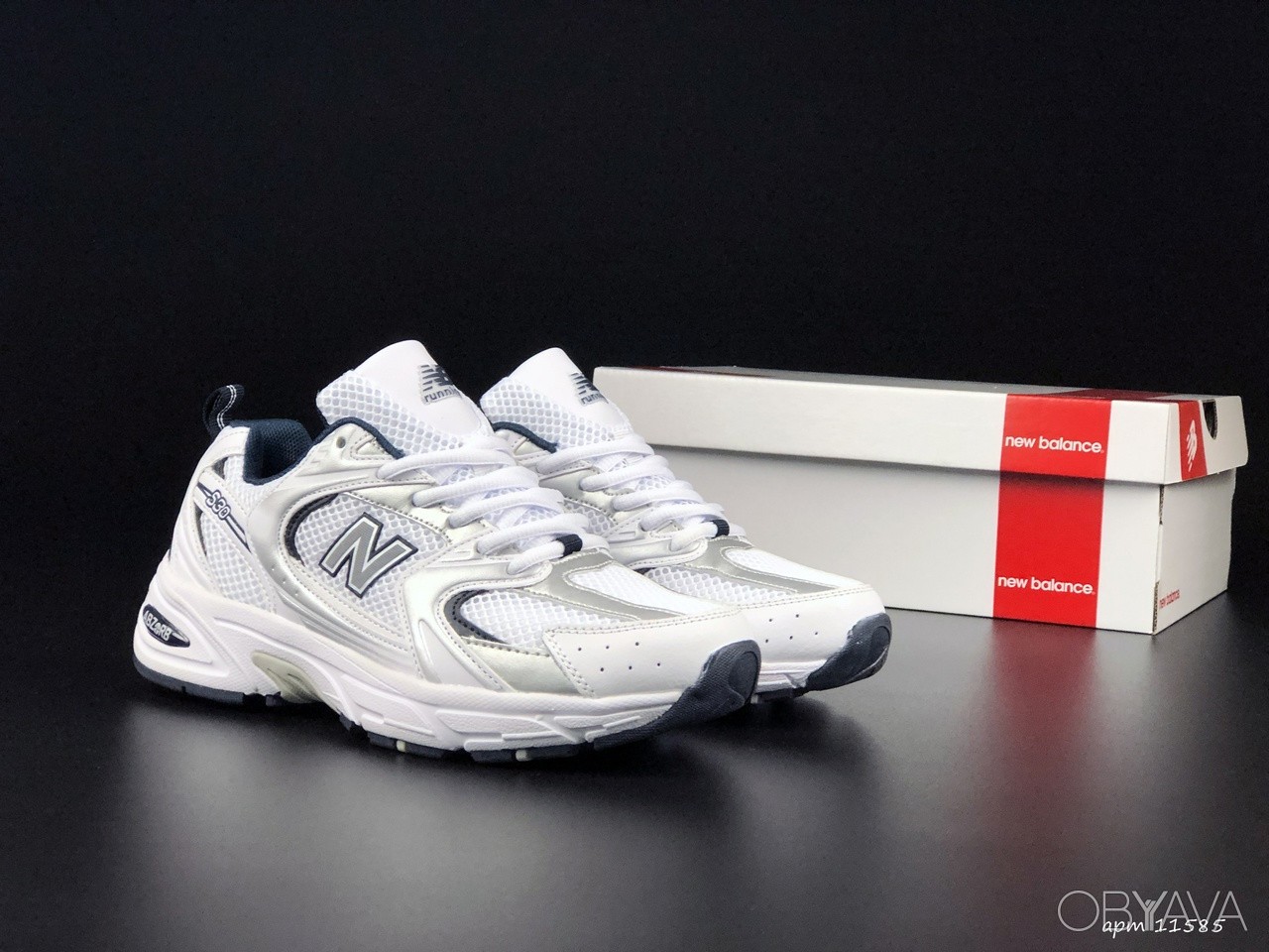 ᐈ Жіночі кросівки New Balance 530 White/ Navy. Модные женские кроссовки ...