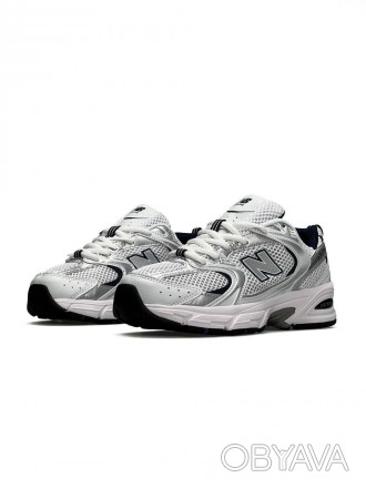 Жіночі кросівки New Balance 530 White Navy. Модные женские кроссовки New Balance