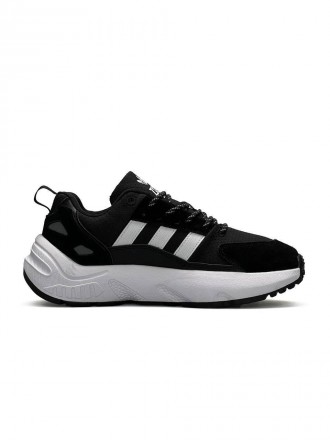 Чоловічі кросівки Adidas ZX 22 Boost Black White
Виробництво : Вьетнам ?? 
▪️Мат. . фото 6