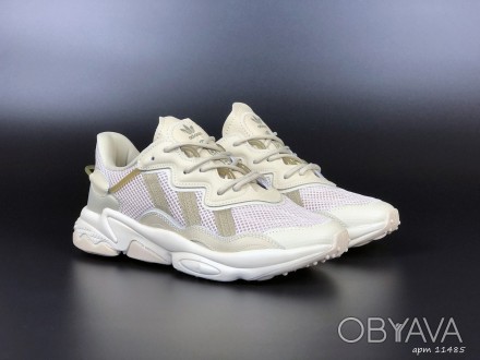 Кроссовки Adidas Ozweego бежевые, кросівки чоловічі беж