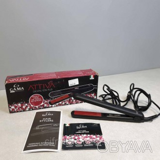 Утюжок для волос Gama Attiva P21 имеет цифровой дисплей и электронную регулировк. . фото 1