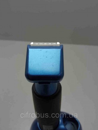 Триммер для носа и ушей Sencor SNC 101BL укомплектован 2 сменными моющимися голо. . фото 5