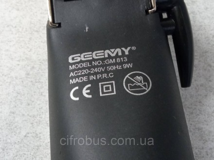 Надежная и качественная машинка для стрижки волос Geemy GM 813 поможет создать с. . фото 5