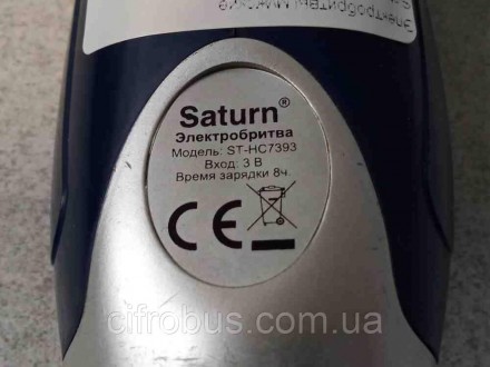 Сіткова електробритва Saturn ST-HC7393 має компактний водонепроникний корпус. Ко. . фото 4