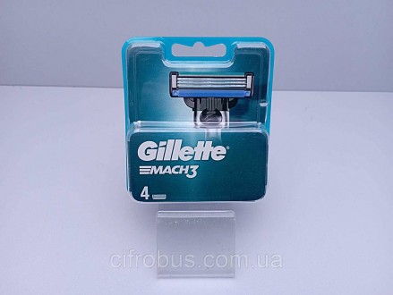 Змінні касети для чоловічої бритви Gillette Mach3 обладнані лезами міцніші, ніж . . фото 2