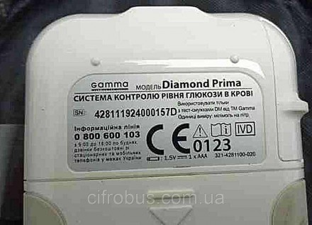 Глюкометр аналізатор крові Б/У Gamma Diamond Prima. Київ. фото 1 Глюкометр аналізатор крові Б/У Gamma Diamond Prima. Київ. фото 1