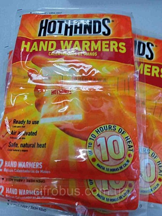 Одноразова грілка для рук HotHands Hand Warmers
Хімічна одноразова грілка для ру. . фото 2