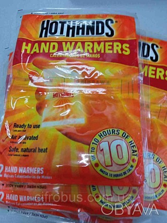 Одноразова грілка для рук HotHands Hand Warmers
Хімічна одноразова грілка для ру. . фото 1