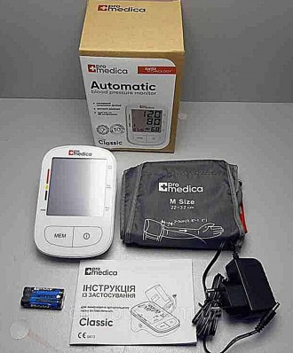 Автоматический электронный тонометр Promedica Classic предназначен для использов. . фото 2