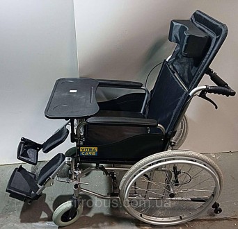 інвалідна коляска типу релайнер із можливістю відкинути сидіння в положення лежа. . фото 7
