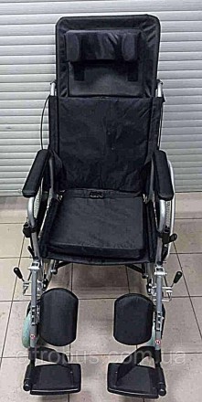 інвалідна коляска типу релайнер із можливістю відкинути сидіння в положення лежа. . фото 2
