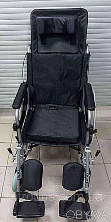 інвалідна коляска типу релайнер із можливістю відкинути сидіння в положення лежа. . фото 1