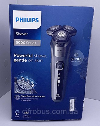 Електробритва Philips Shaver series 5000 S5587/10
Індикатор заряду акумулятора Д. . фото 2