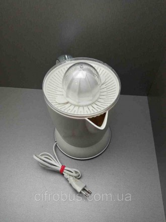 Соковижималка для цитрусових, потужність 60 Вт, вбудована ємність для соку, корп. . фото 5