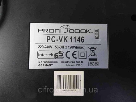 Вакуумный упаковщик Profi Cook PC-VK 1146
Полностью автоматизированный, предназн. . фото 7