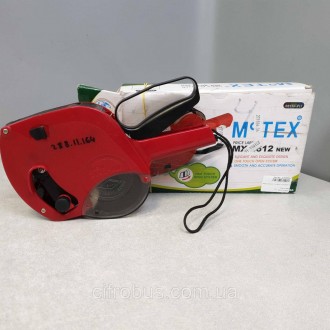 Етикет-пістолет Motex MX-2612
Призначений для печей та наклейки самоклейних етик. . фото 3
