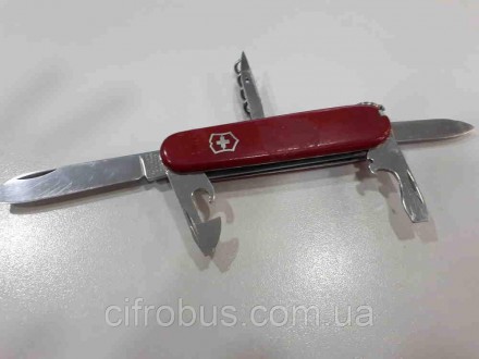 Складной нож Victorinox, компактный надежный нож, укомплектован 7-ю различными ф. . фото 3