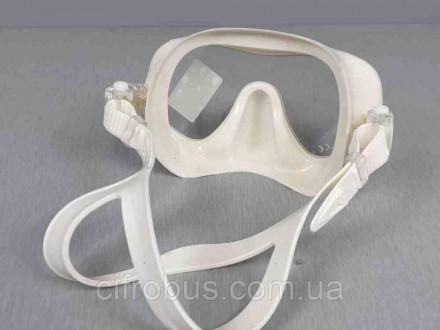 Велике панорамне скло і високоякісний м'який силікон маски Marli Frameless (Марл. . фото 3