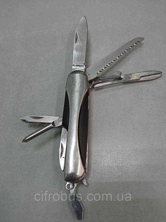 Нож-мультитул 11 в 1, сделан из качественной стали, имеет в своем наборе все нео. . фото 2