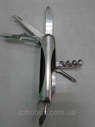 Нож-мультитул 11 в 1, сделан из качественной стали, имеет в своем наборе все нео. . фото 3