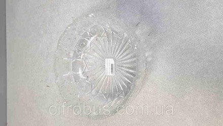 Конфетница круглая стеклянная 15-20 см. Предмет сервировки стола, предназначена . . фото 2