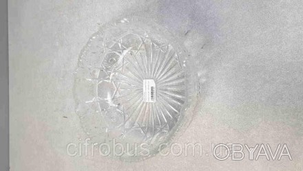 Конфетница круглая стеклянная 15-20 см. Предмет сервировки стола, предназначена . . фото 1