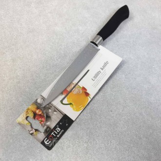 Кухонный нож лезвие 10-15 см, нержавеющая сталь
Внимание! Комиссионный товар. Ут. . фото 4