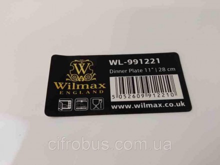 Тарелка обеденная квадратная Wilmax 28см. WL-991221
Внимание! Комиссионный товар. . фото 5